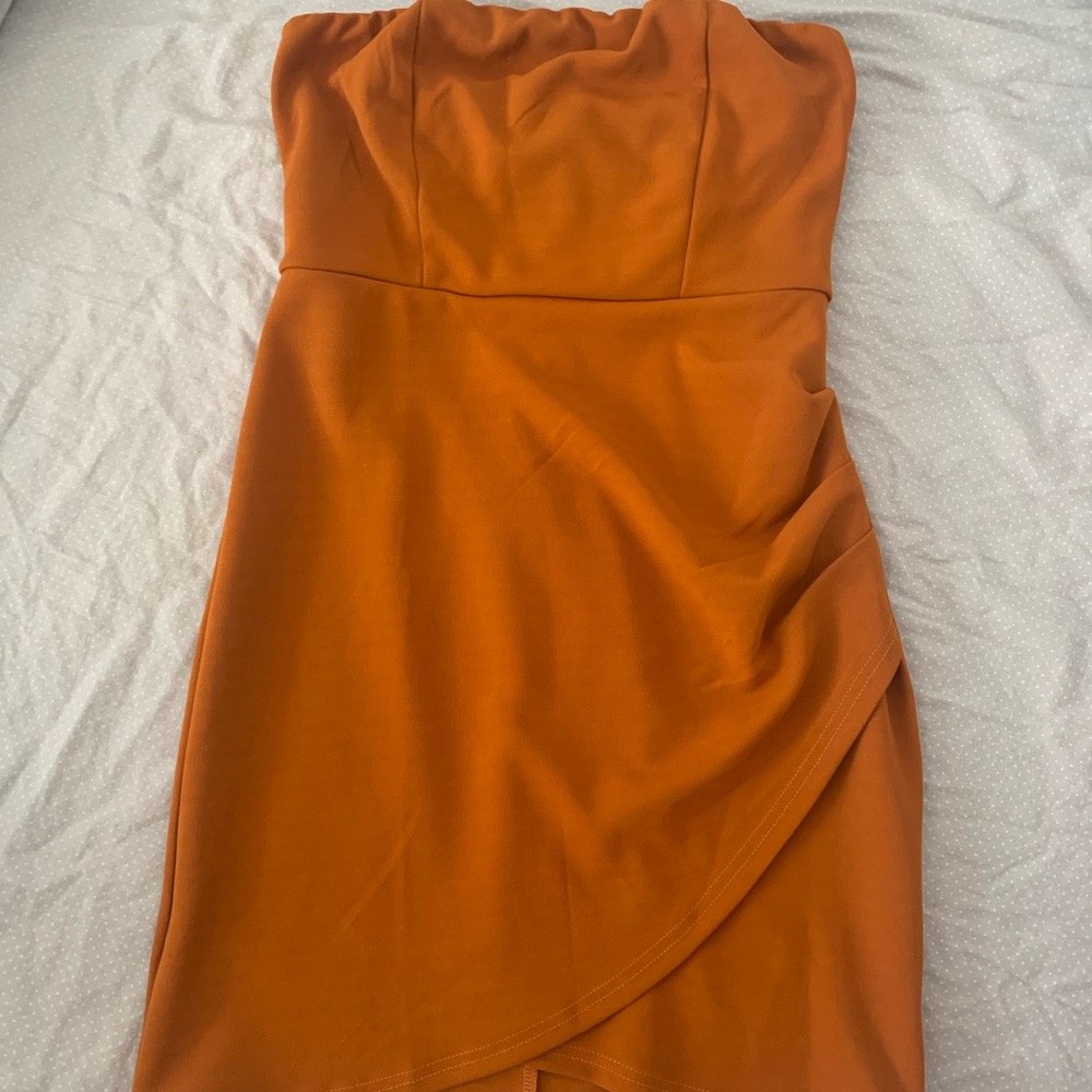 Shein Strapless formal dress size small
